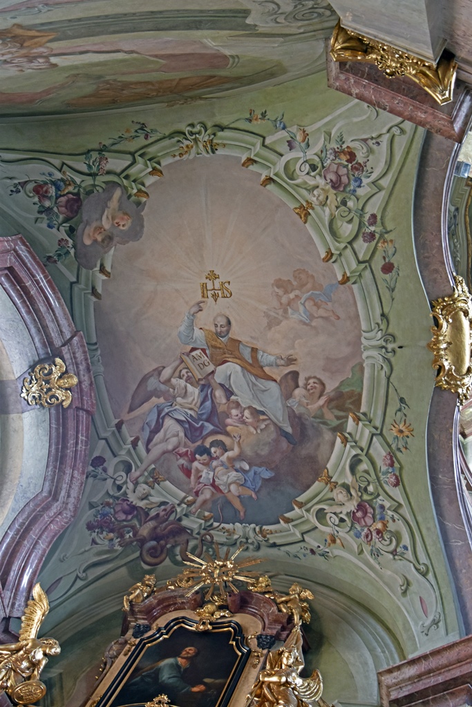 Ceiling, St. Ignatius Chapel